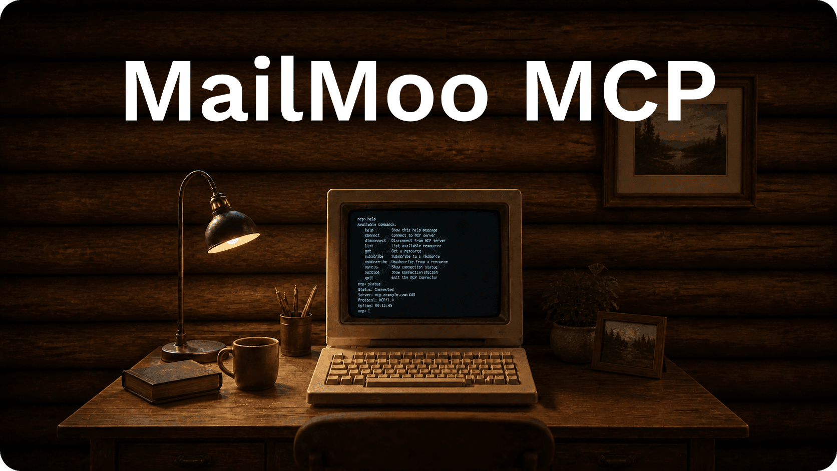 MailMoo connected to an AI assistant over MCP